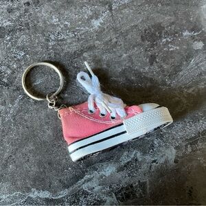Cute Pink Sneaker Key Holder